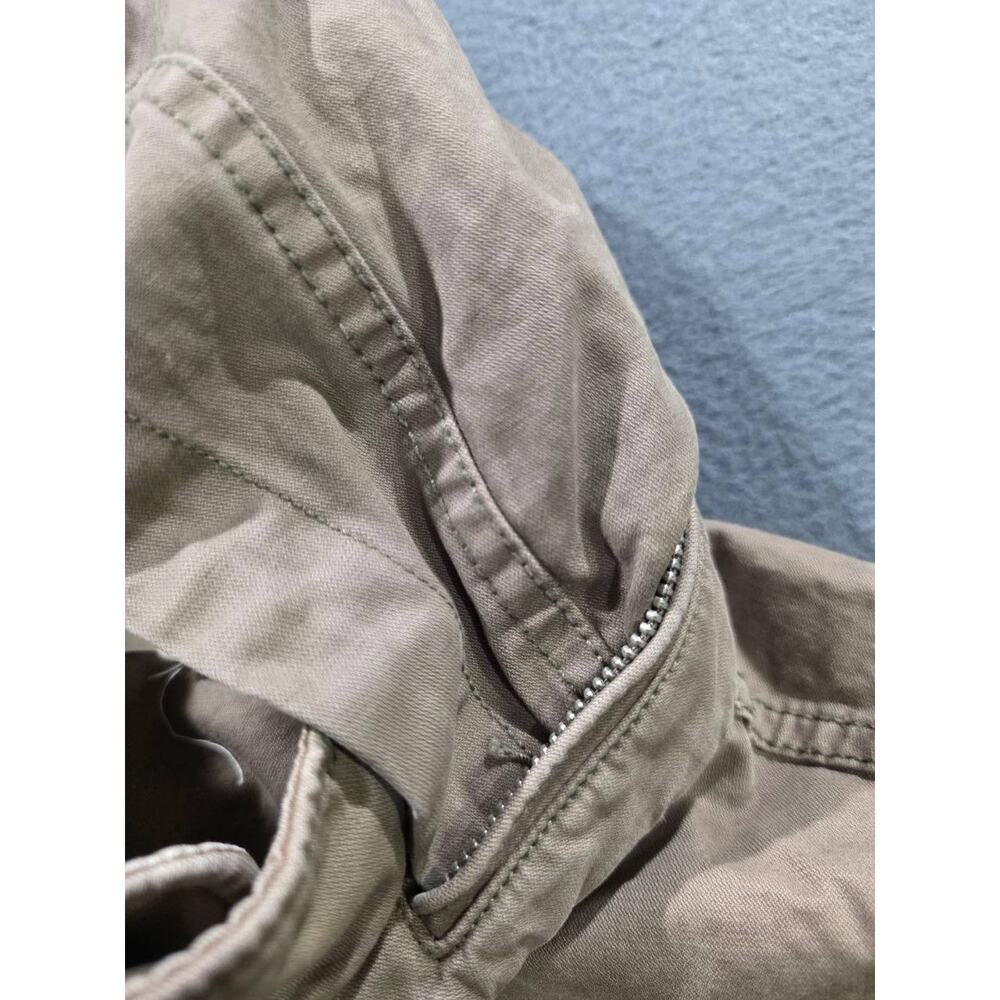 Madewell Jacket Men Y2K Green Military Utility Zip Pockets Army Sz M A009523 - Picture 12 of 12